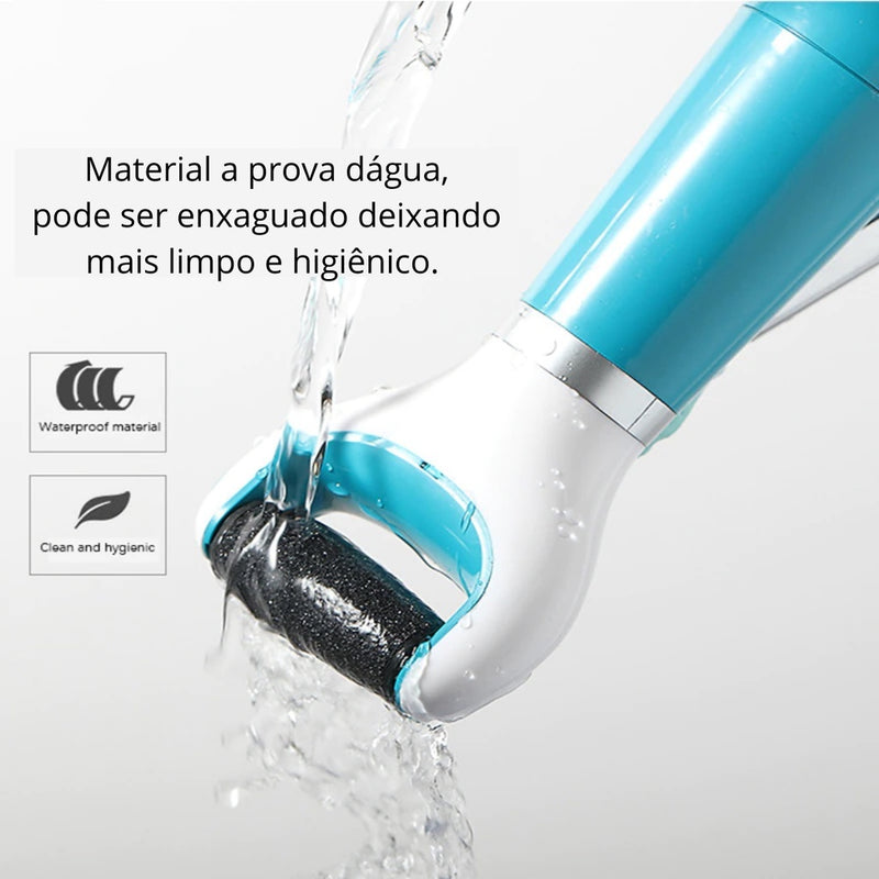 Esfoliador Lixador Ralador de Pé Rápido Removedor de Calos Lixa Elétrica USB