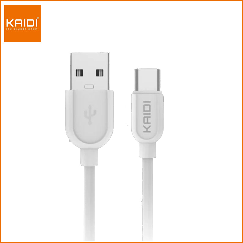 Carregador Veicular Turbo Fonte com 3 Saídas com Cabo USB para Tipo C 1m Kaidi KD-304C