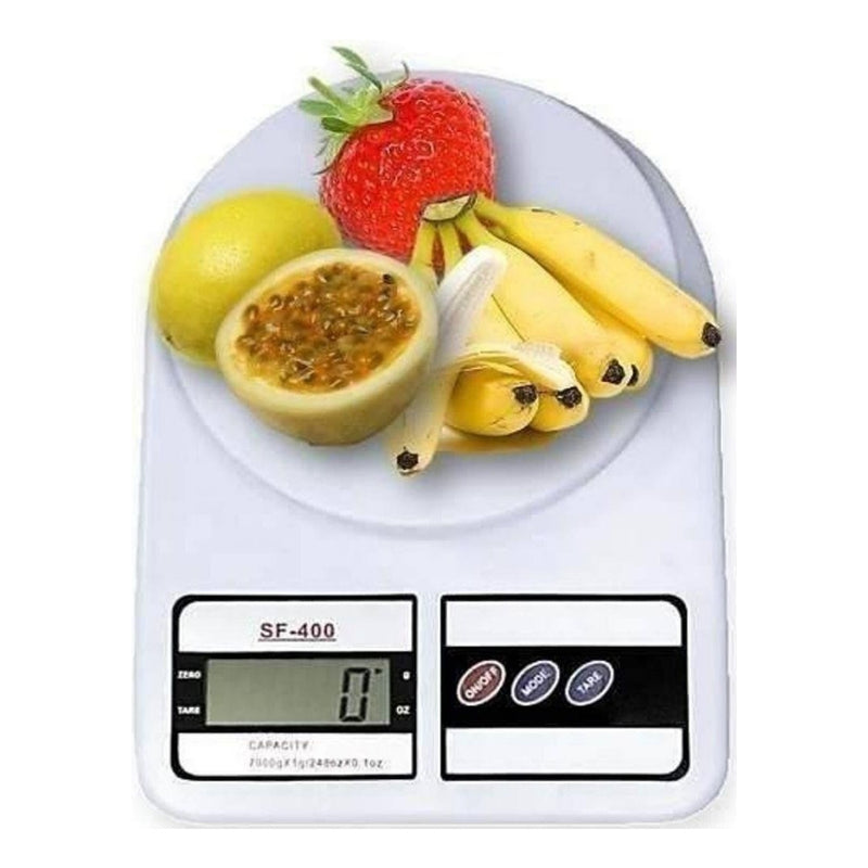 Balança Cozinha Digital 10kg Alta Precisão Dieta e Nutrição Marmitas