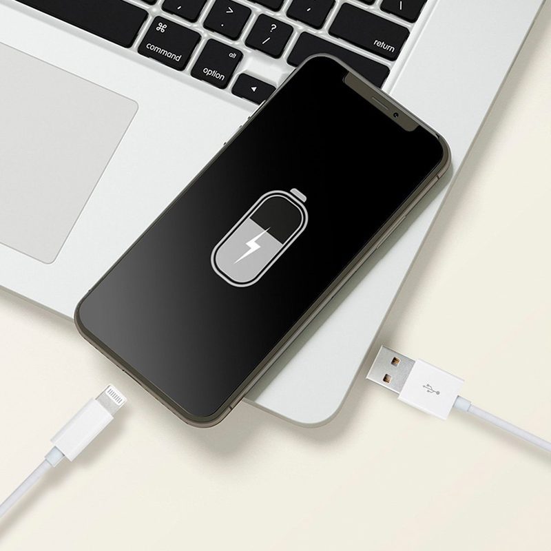 Cabo para Celular Iphone USB Tipo Lightning 2 Metros Carregamento Rápido Transferência de Dados