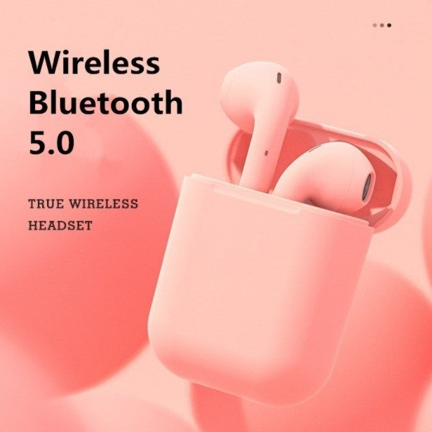 Fone de ouvido i12 Tws Bluetooth 5.0 Com Microfone Para IOS Android Recarregável Sem Fio