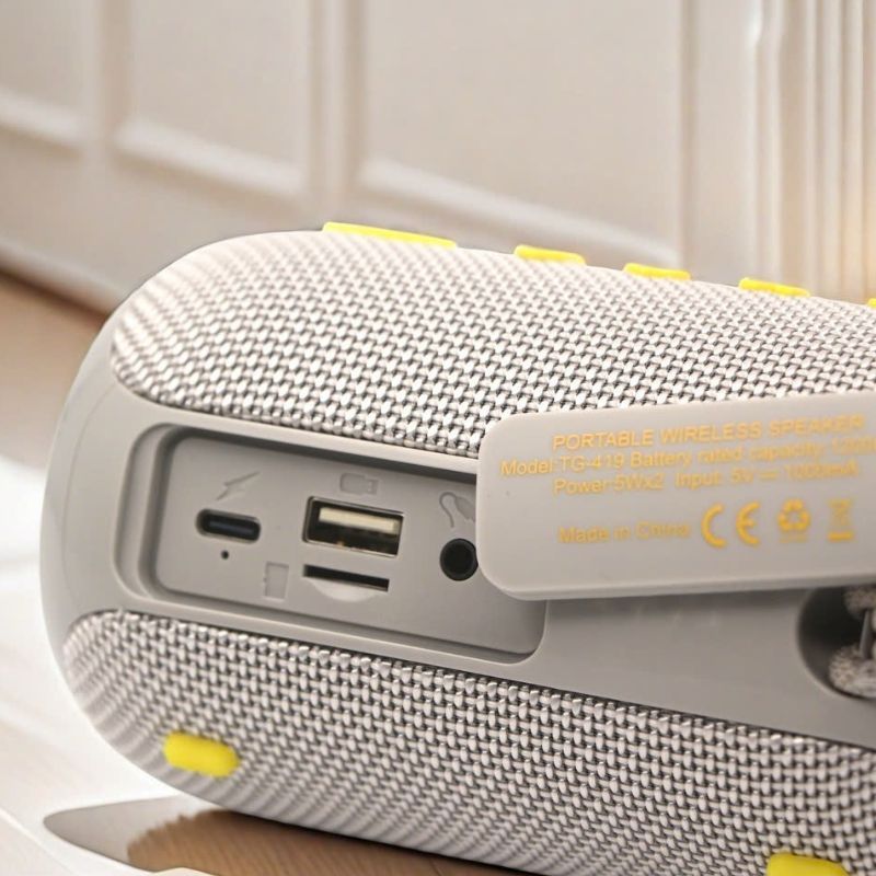 Caixa De Som Bluetooth 5.0 Portátil Resistente Dágua 10w Potente KAPBOM - KA-8438