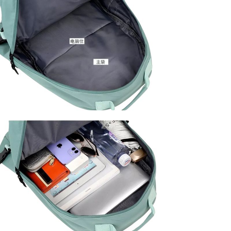Mochila de Costas Unissex Acompanha BAG Resistente Durável Treino Trabalho Escola