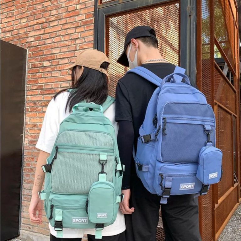 Mochila de Costas Unissex Acompanha BAG Resistente Durável Treino Trabalho Escola