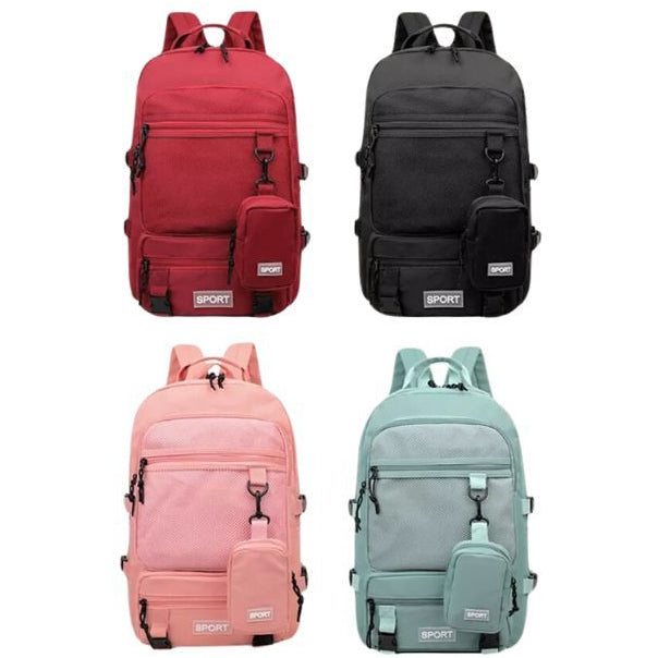 Mochila de Costas Unissex Acompanha BAG Resistente Durável Treino Trabalho Escola