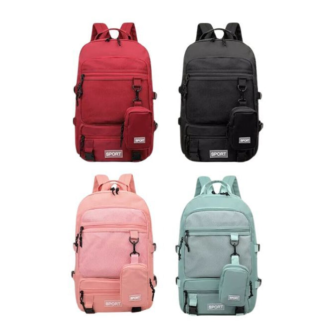Mochila de Costas Unissex Acompanha BAG Resistente Durável Treino Trabalho Escola