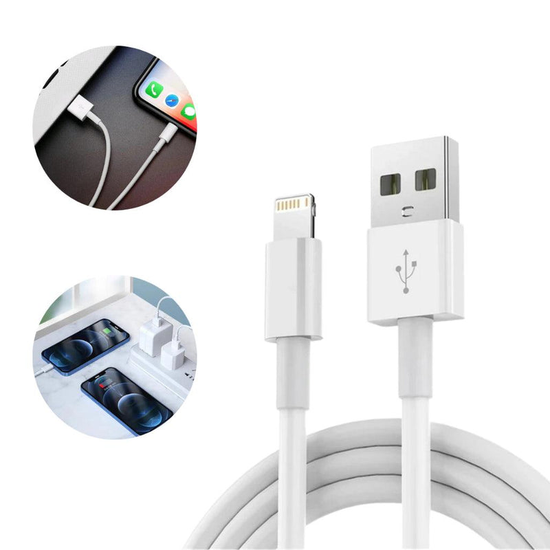 Cabo Para Carregador de Celular iPhone USB Para Lightning 1 Metro