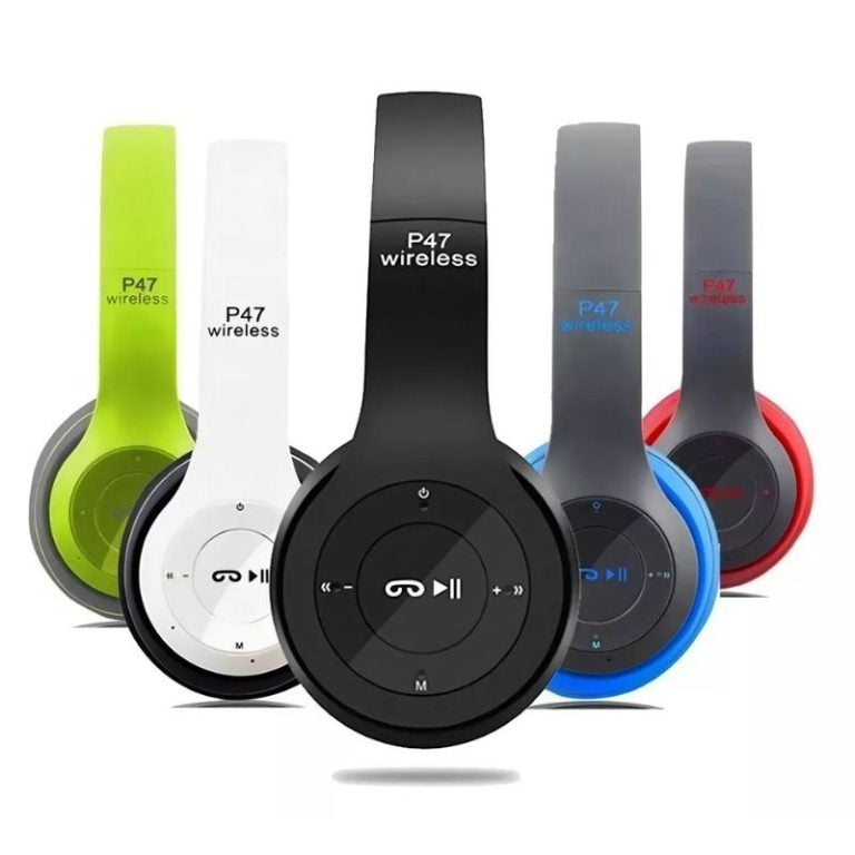 Headphone Fone Sem Fio P47 Bluetooth/AUX/FM Redução de Ruído Áudio Premium Conforto Presente