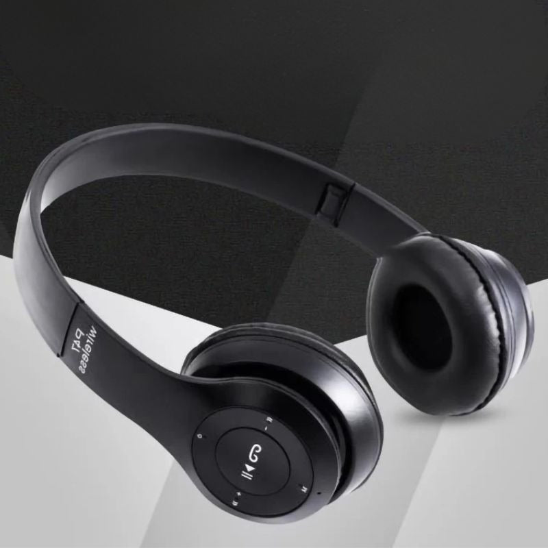 Headphone Fone Sem Fio P47 Bluetooth/AUX/FM Redução de Ruído Áudio Premium Conforto Presente